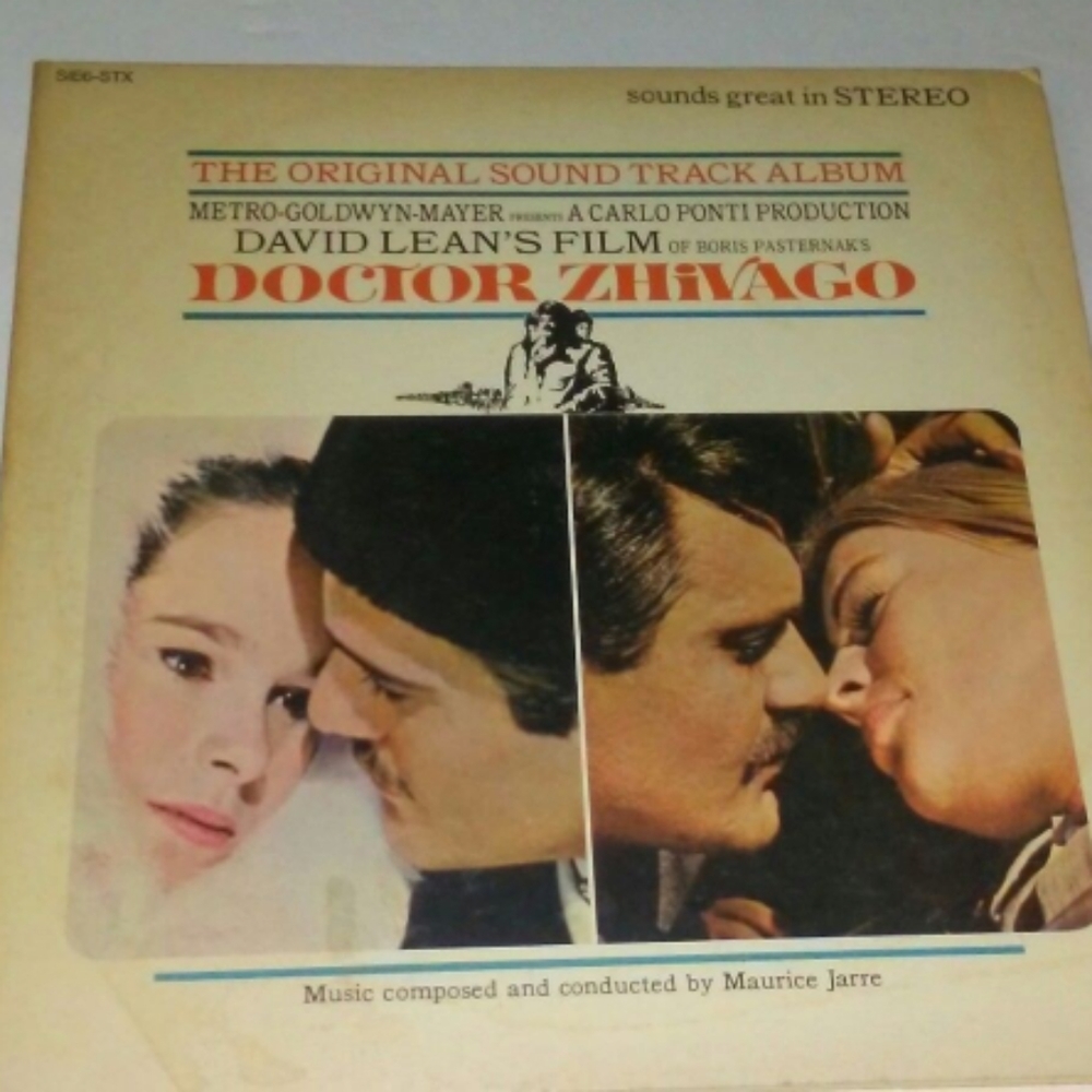Doctor Zhivago double vinyl record album 1965